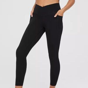 OFFLINE By Aerie Real Me Xtra Crossover High Waisted Pocket Legging